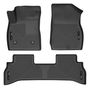 Buick Encore GX Floor Mats - Front + Rear - Husky Liners - WeatherBeater - Black - `21-`22